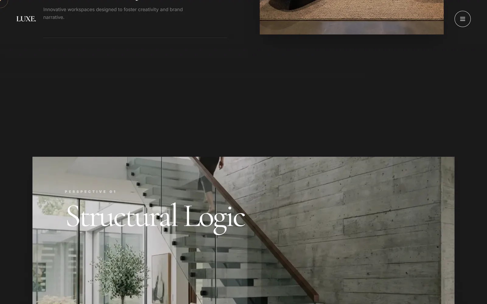 Luxe Interiors: Structural logic