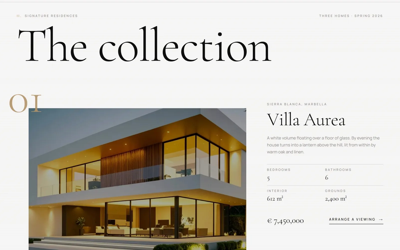 Solvane: The collection: Villa Aurea, Marbella